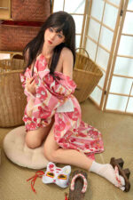 150cm/4ft11 F-cup Silicone Sex Doll Kagura – Divine Maiden - Image 3