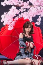 151cm/4ft11 F-cup Silicone Sex Doll – Yuna - Image 6