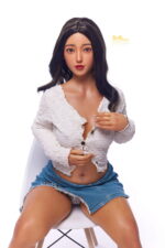 152cm/4ft12 A-cup Silicone Sex Doll – Mandel - Image 8