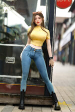 159cm/5ft3 G-cup Silicone Head Sex Doll – Eileen - Image 9