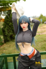 159cm/5ft3 G-cup Silicone Head Sex Doll – Joline - Image 4
