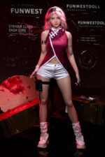 159cm/5ft3 A-cup TPE Sex Doll – Haruno Sakura - Image 4
