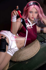 159cm/5ft3 A-cup TPE Sex Doll – Haruno Sakura - Image 5
