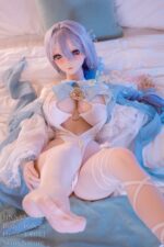 160cm/5ft3 I-cup Anime Sex Doll TPE Body with PVC Head – Y014 - Image 4