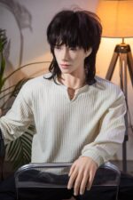 185cm/6ft1 Male Silicone Sex Doll – Gu Cheng - Image 10