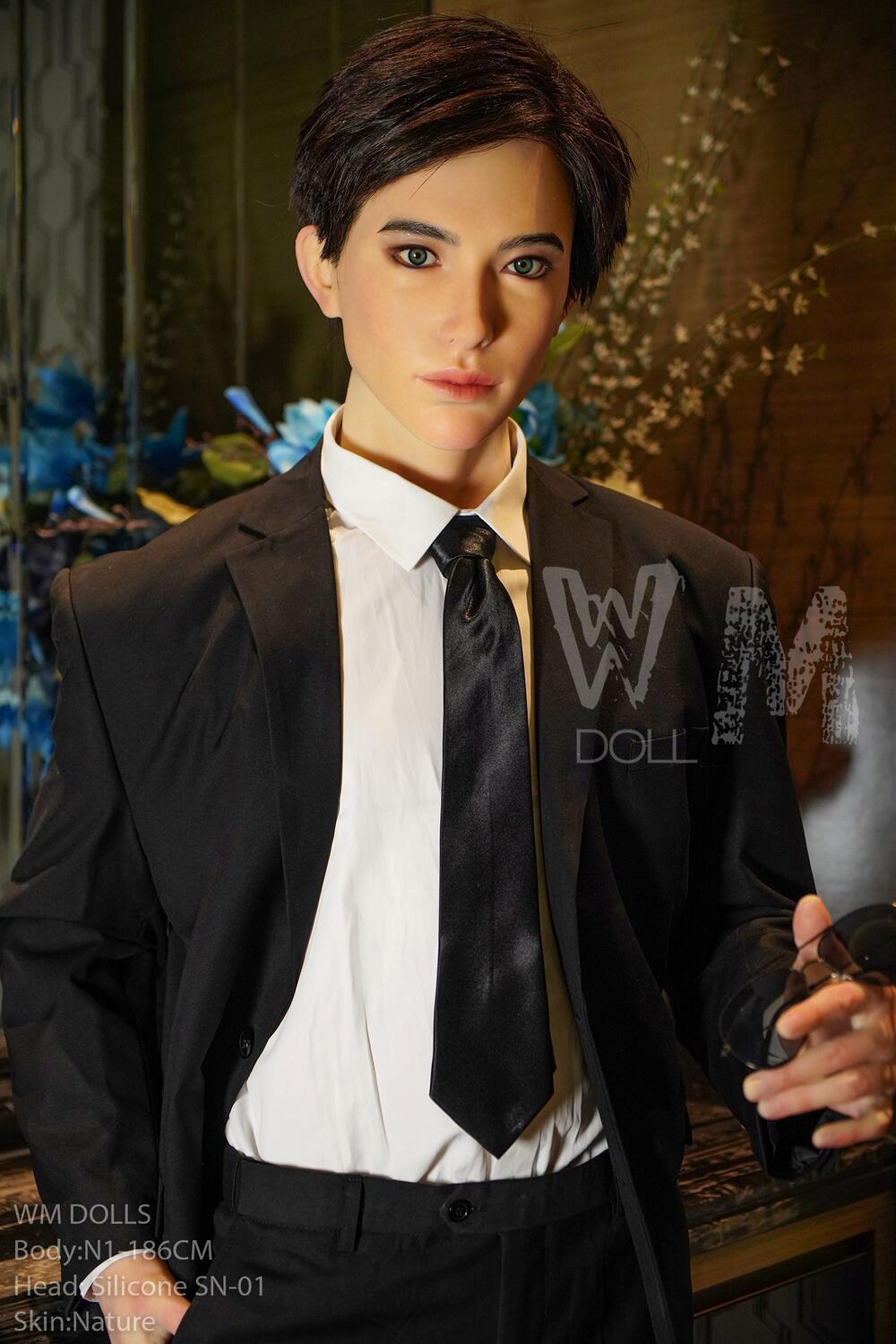 186cm6ft1-Male-Silicone-Sex-Doll-–-Head-SN-01-34 186cm/6ft1 Male Silicone Sex Doll – Head #SN-01 - Image 1