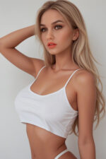 157cm/5ft2 C-cup Silicone Sex Doll – Nelly
